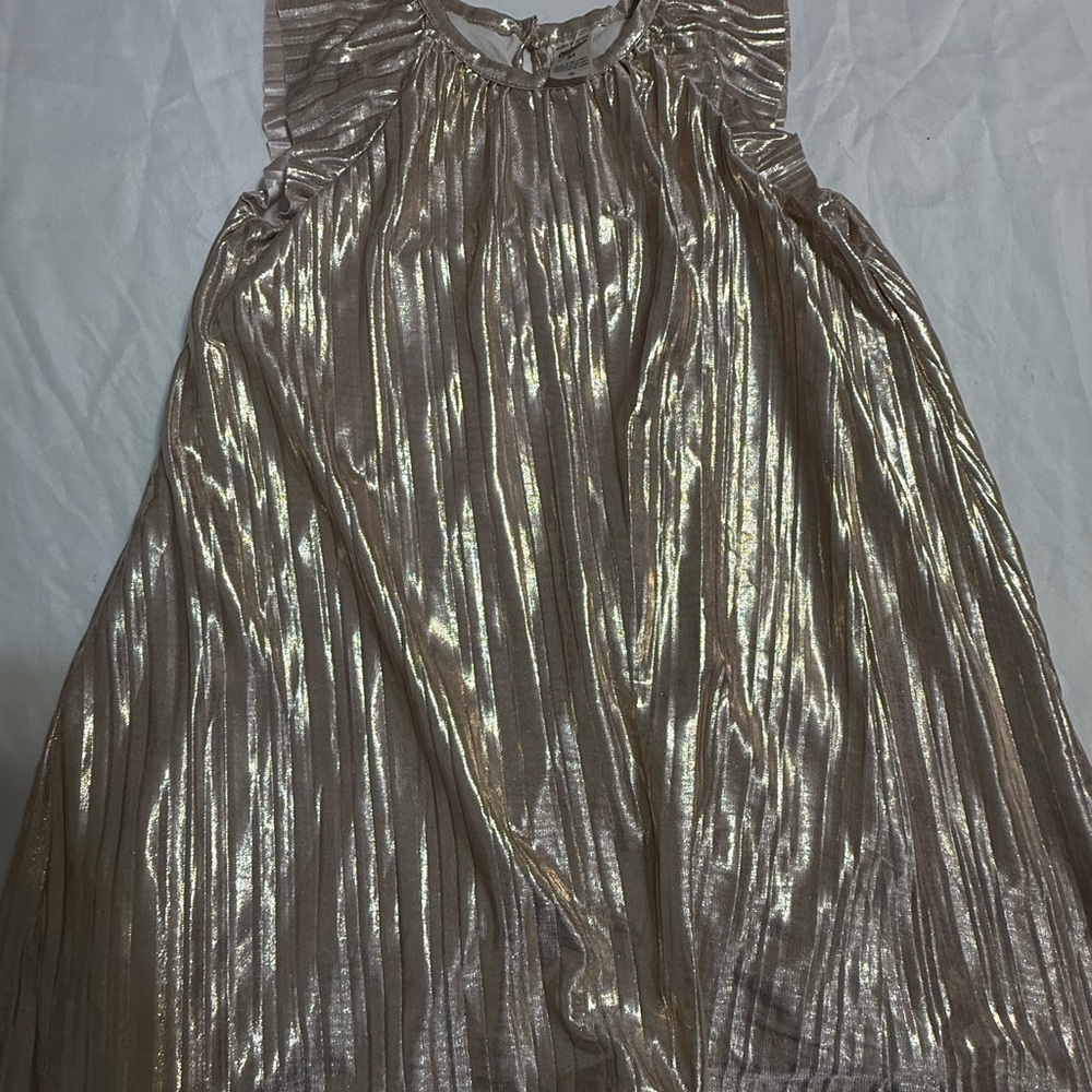 OshKosh B'gosh Girls Metallic Rose Dress
